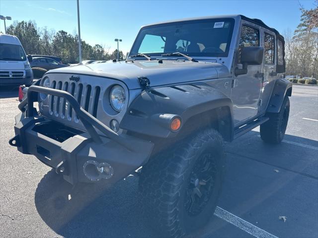 used 2015 Jeep Wrangler Unlimited car, priced at $18,589