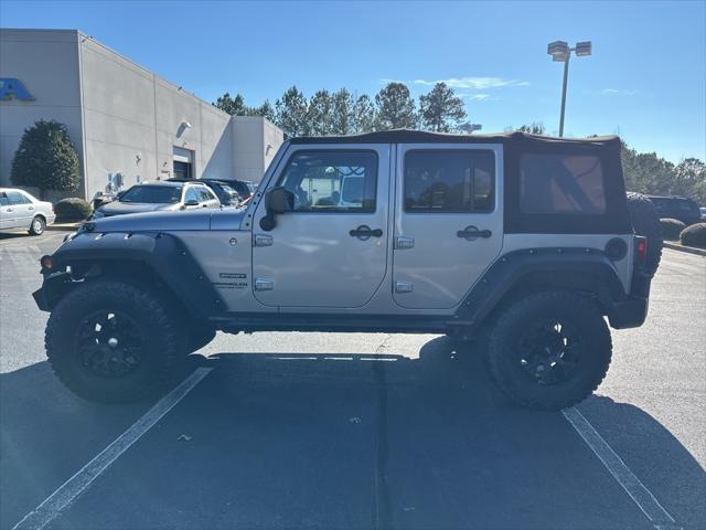 used 2015 Jeep Wrangler Unlimited car, priced at $18,589