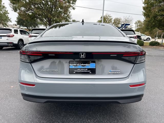 new 2025 Honda Accord Hybrid car, priced at $34,015