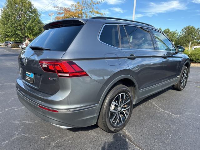 used 2021 Volkswagen Tiguan car, priced at $18,000