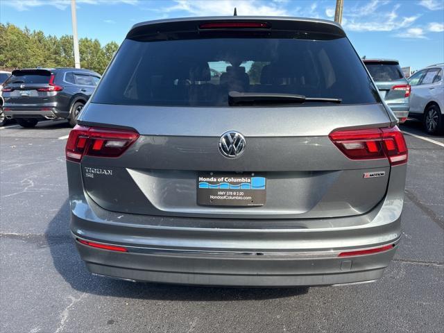 used 2021 Volkswagen Tiguan car, priced at $18,000