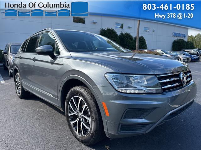 used 2021 Volkswagen Tiguan car, priced at $18,000