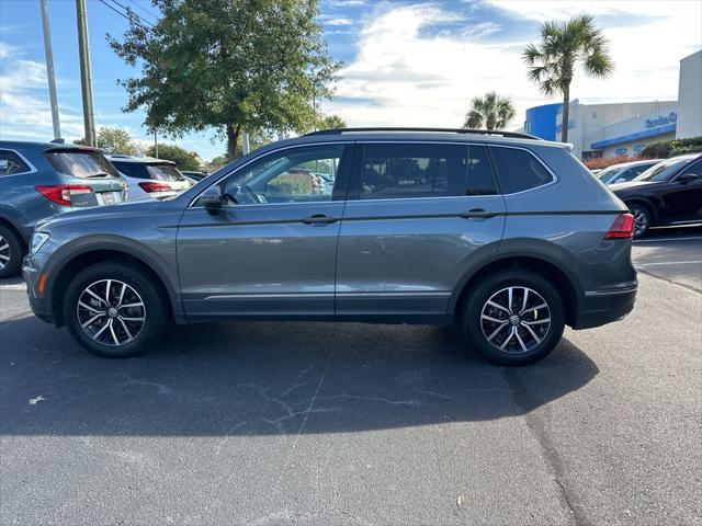 used 2021 Volkswagen Tiguan car, priced at $18,000