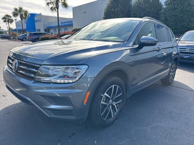 used 2021 Volkswagen Tiguan car, priced at $18,000