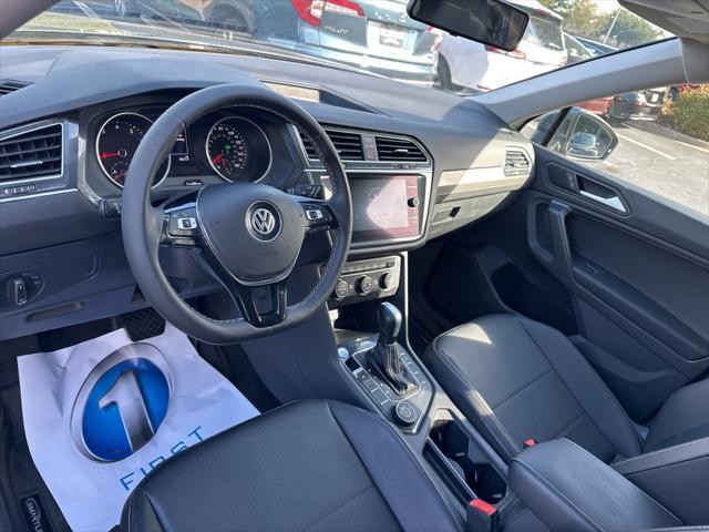 used 2021 Volkswagen Tiguan car, priced at $18,000