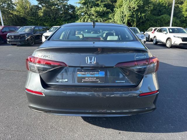 new 2025 Honda Civic Hybrid car, priced at $28,855