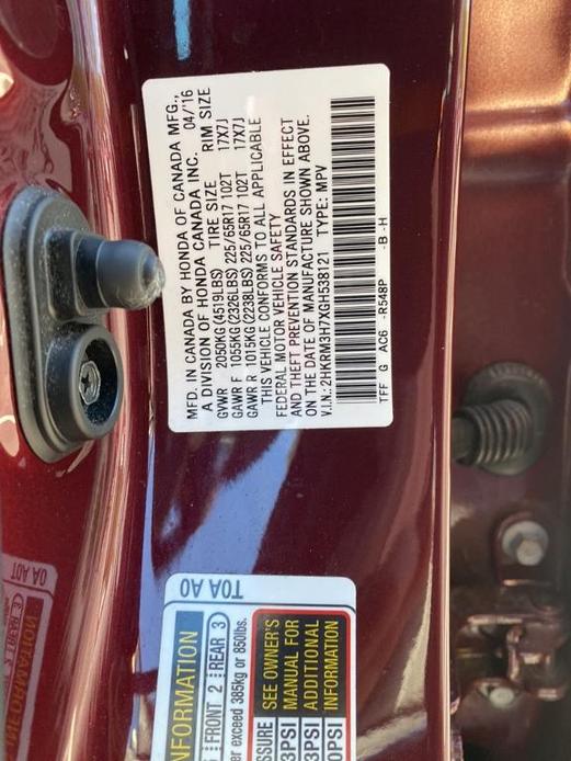 used 2016 Honda CR-V car, priced at $18,389