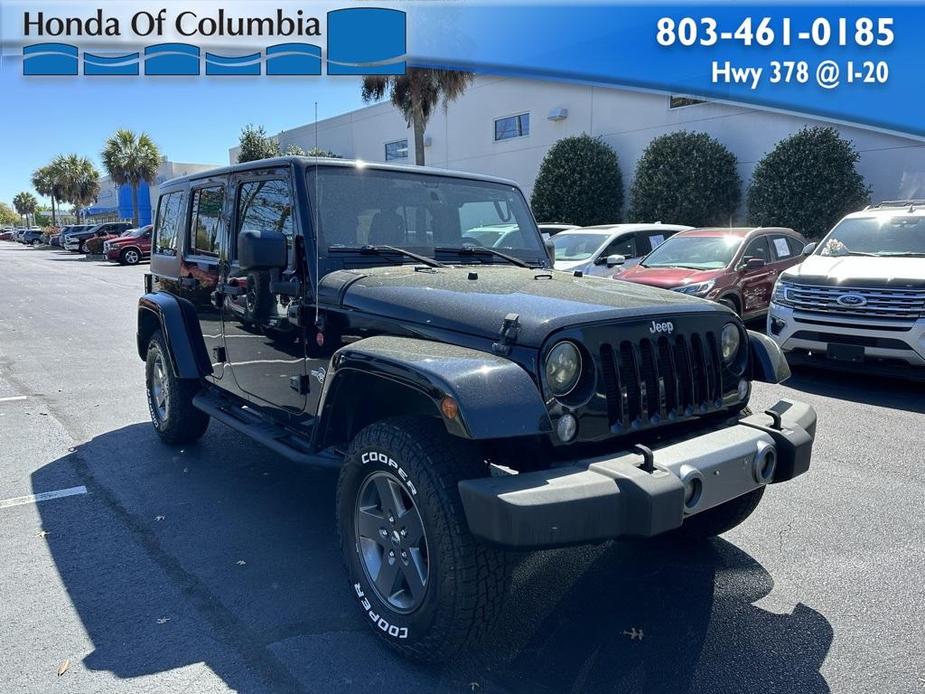 used 2015 Jeep Wrangler Unlimited car, priced at $17,000
