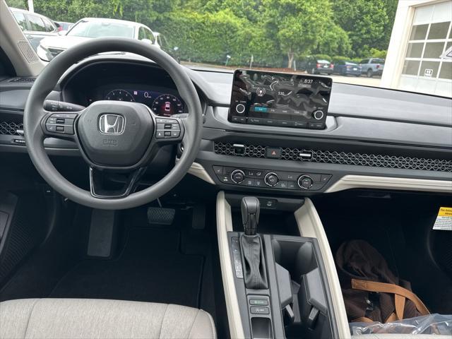 new 2025 Honda Accord car, priced at $30,821