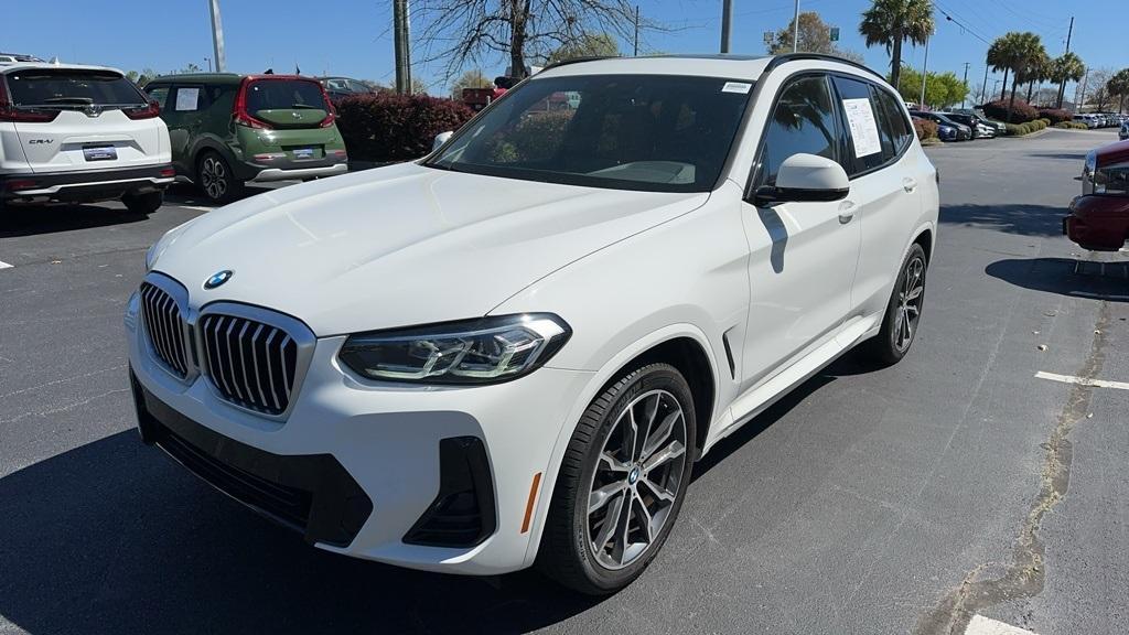 used 2022 BMW X3 car, priced at $37,889
