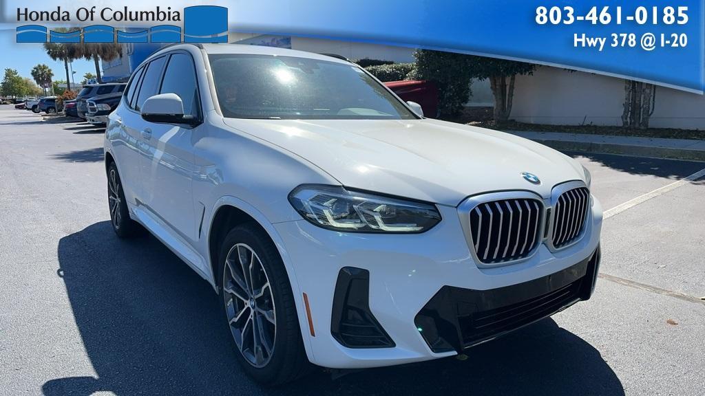 used 2022 BMW X3 car, priced at $37,889