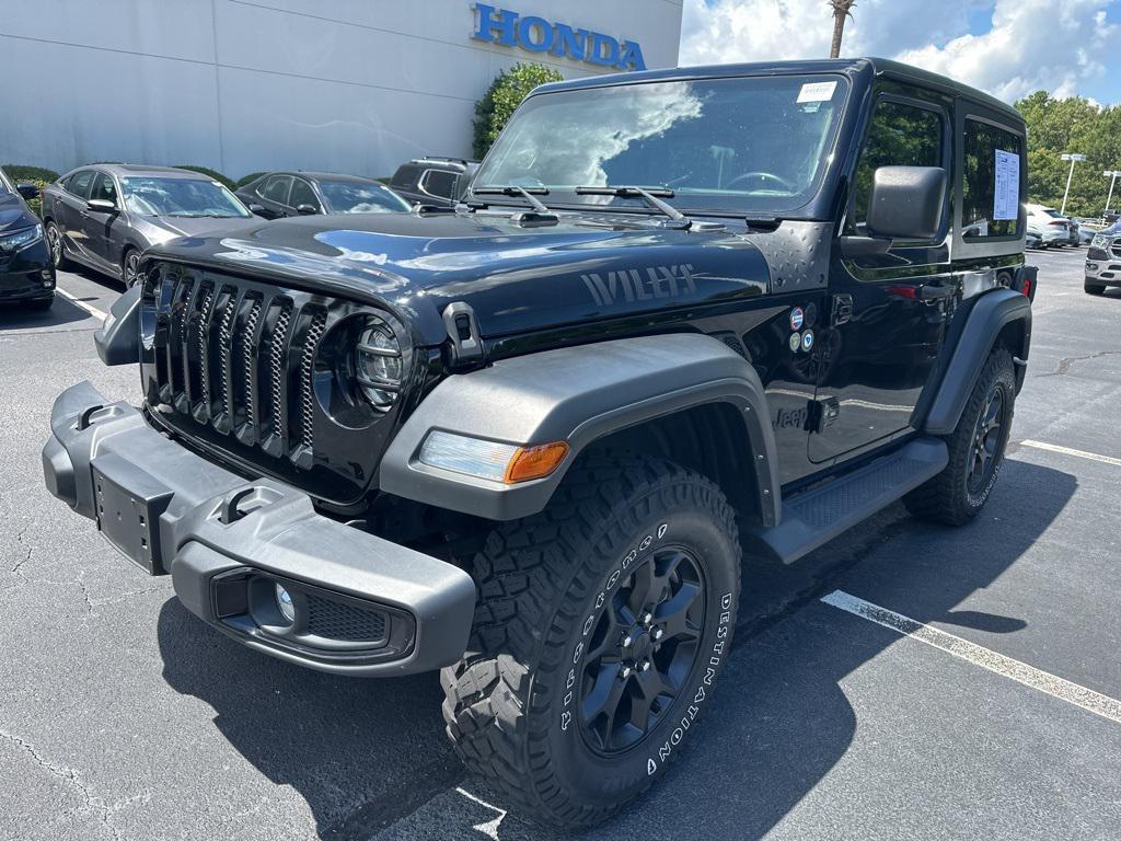 used 2021 Jeep Wrangler car, priced at $28,389