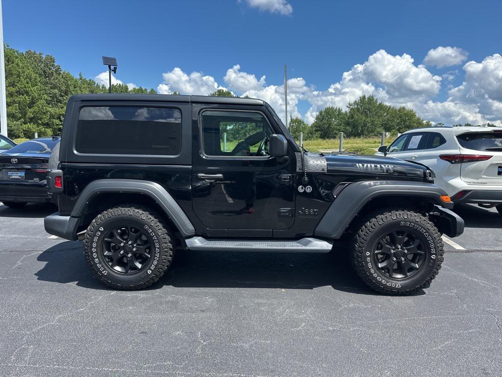 used 2021 Jeep Wrangler car, priced at $28,389