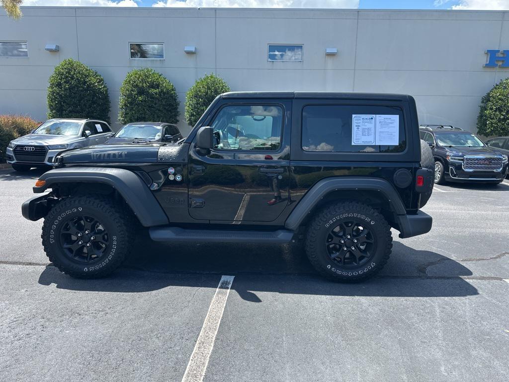 used 2021 Jeep Wrangler car, priced at $28,389