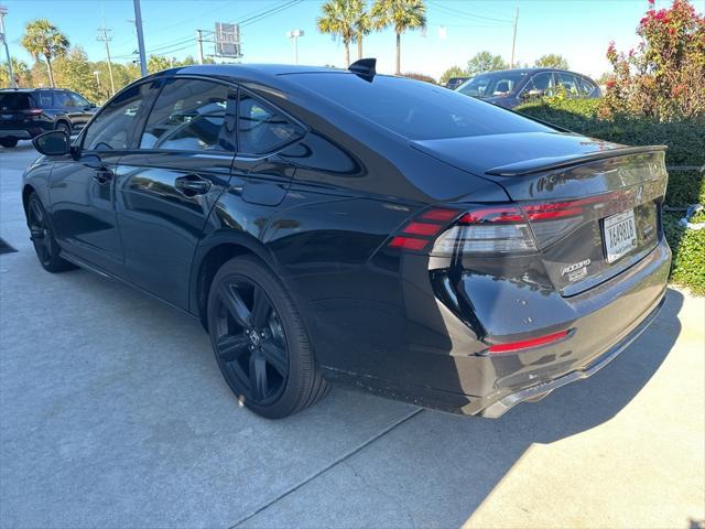 new 2024 Honda Accord Hybrid car, priced at $34,273