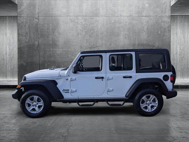 used 2019 Jeep Wrangler Unlimited car, priced at $23,455