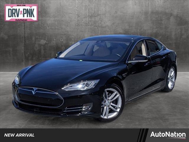 used 2014 Tesla Model S car, priced at $19,991
