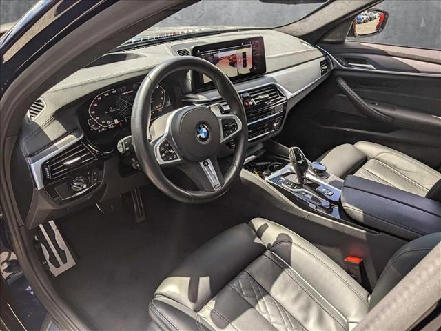 used 2023 BMW M550 car, priced at $69,988