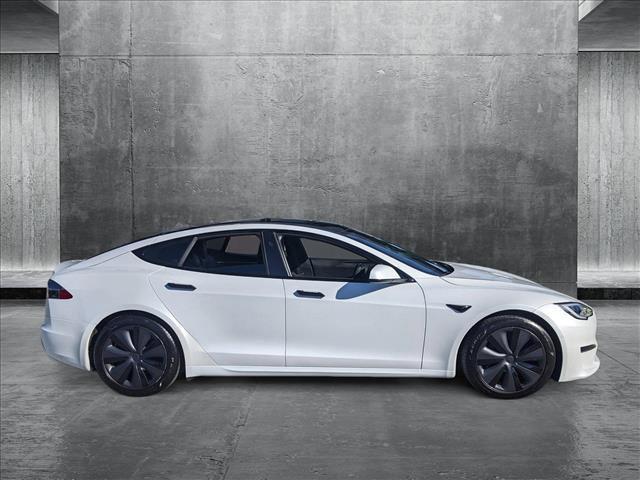 used 2022 Tesla Model S car, priced at $46,955