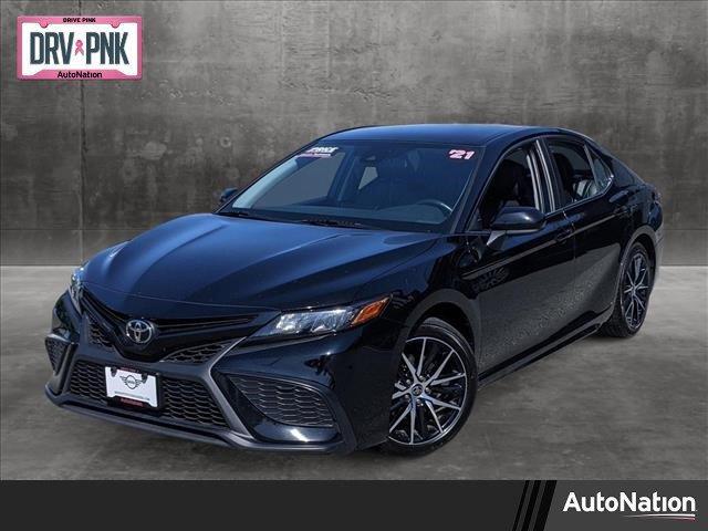 used 2021 Toyota Camry car, priced at $22,505