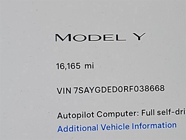 used 2024 Tesla Model Y car, priced at $41,832