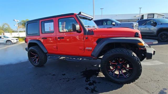 used 2020 Jeep Wrangler Unlimited car, priced at $25,836