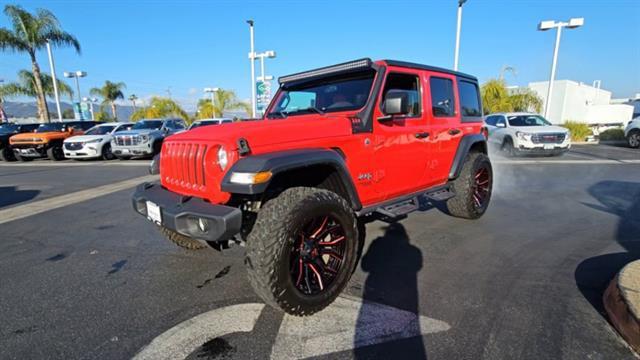 used 2020 Jeep Wrangler Unlimited car, priced at $25,836