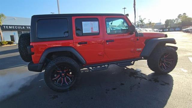 used 2020 Jeep Wrangler Unlimited car, priced at $25,836