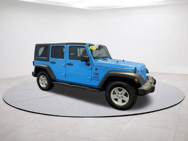 used 2018 Jeep Wrangler JK Unlimited car, priced at $20,799