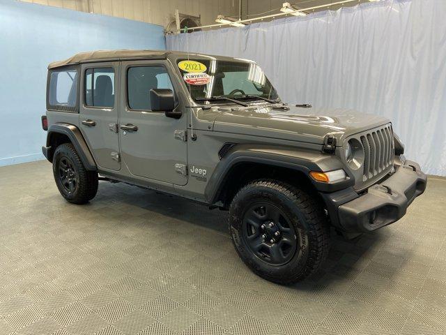 used 2021 Jeep Wrangler Unlimited car, priced at $27,899