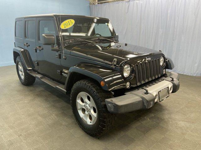 used 2015 Jeep Wrangler Unlimited car, priced at $14,493