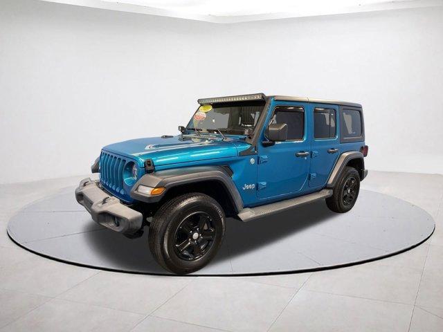 used 2020 Jeep Wrangler Unlimited car, priced at $24,799