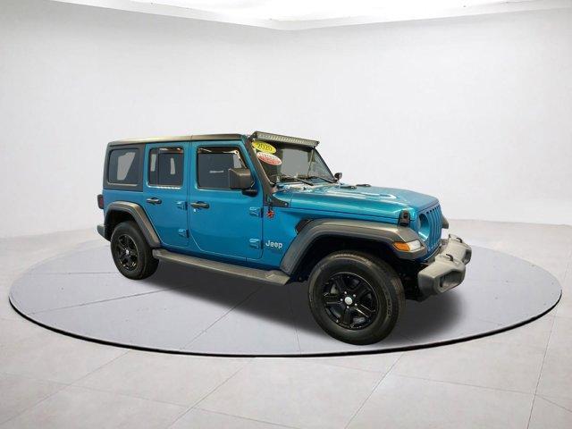 used 2020 Jeep Wrangler Unlimited car, priced at $24,799