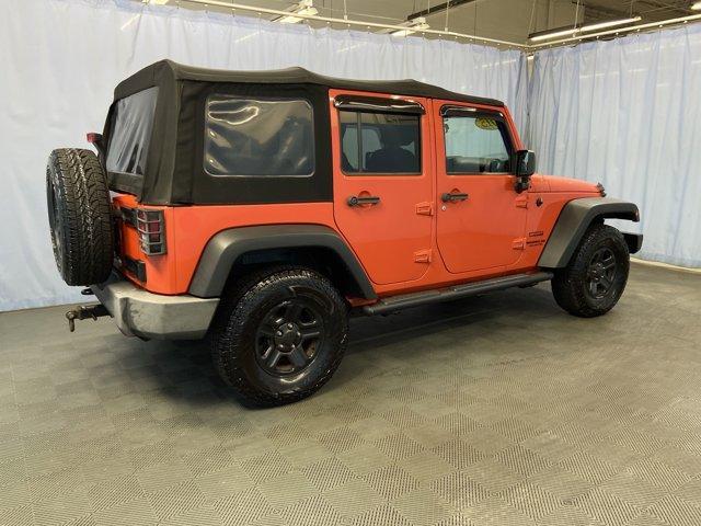 used 2015 Jeep Wrangler Unlimited car, priced at $14,799