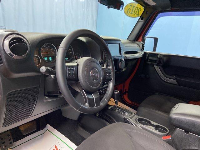 used 2015 Jeep Wrangler Unlimited car, priced at $14,799