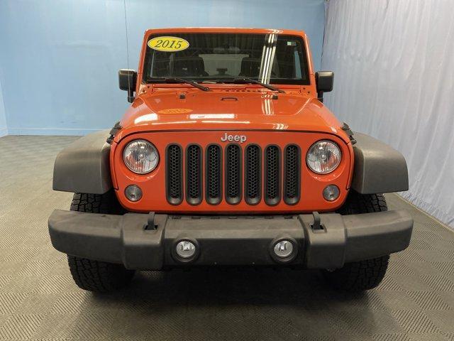 used 2015 Jeep Wrangler Unlimited car, priced at $14,799