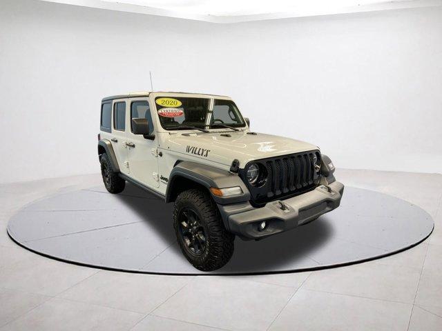 used 2020 Jeep Wrangler Unlimited car, priced at $25,499