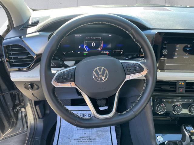 used 2025 Volkswagen Taos car, priced at $25,487