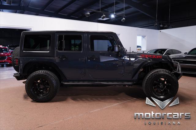 used 2016 Jeep Wrangler Unlimited car, priced at $22,900