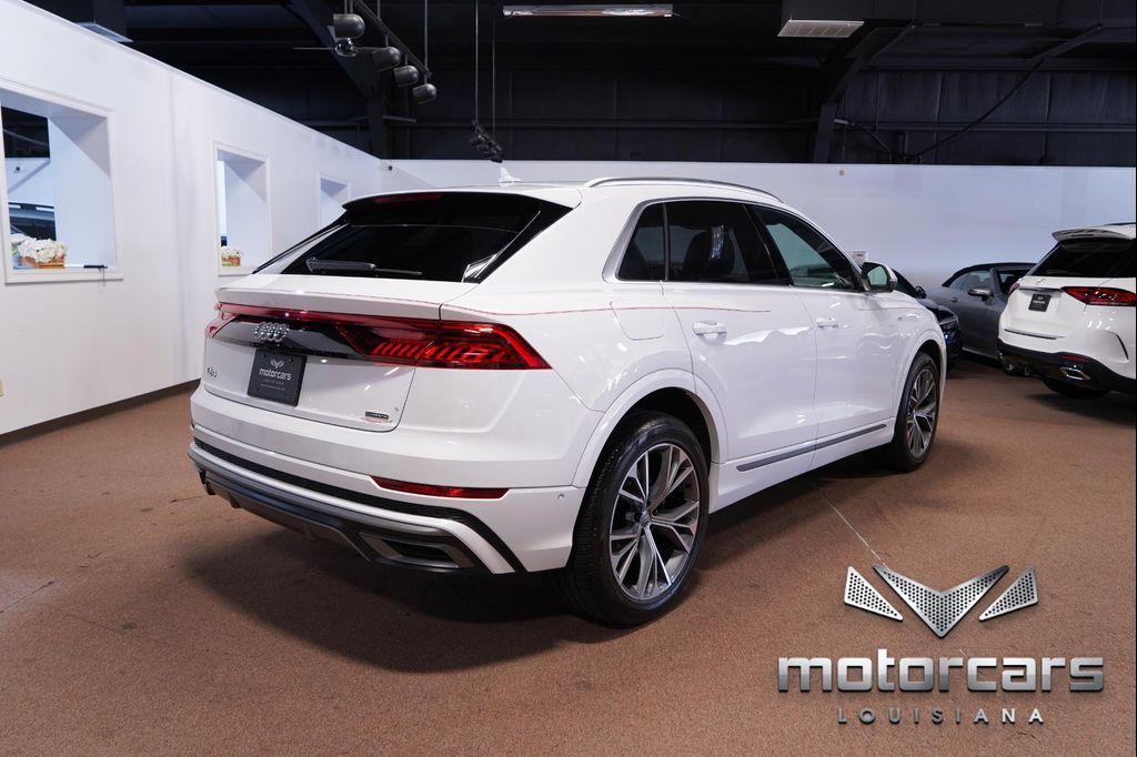 used 2020 Audi Q8 car, priced at $35,900