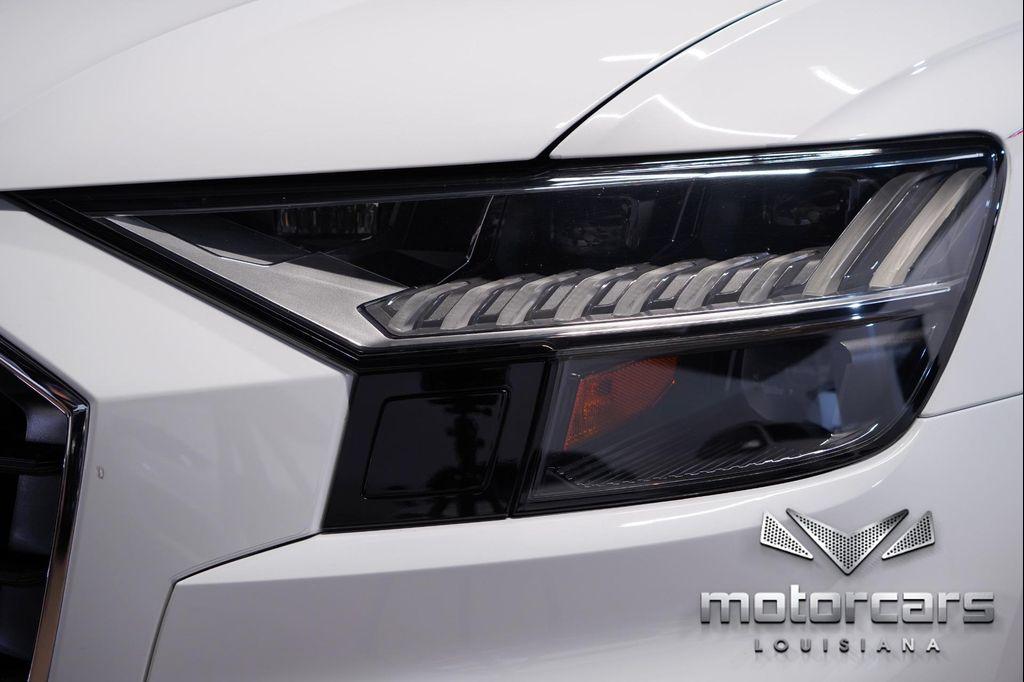 used 2020 Audi Q8 car, priced at $35,900