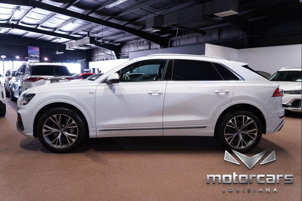 used 2020 Audi Q8 car, priced at $35,900