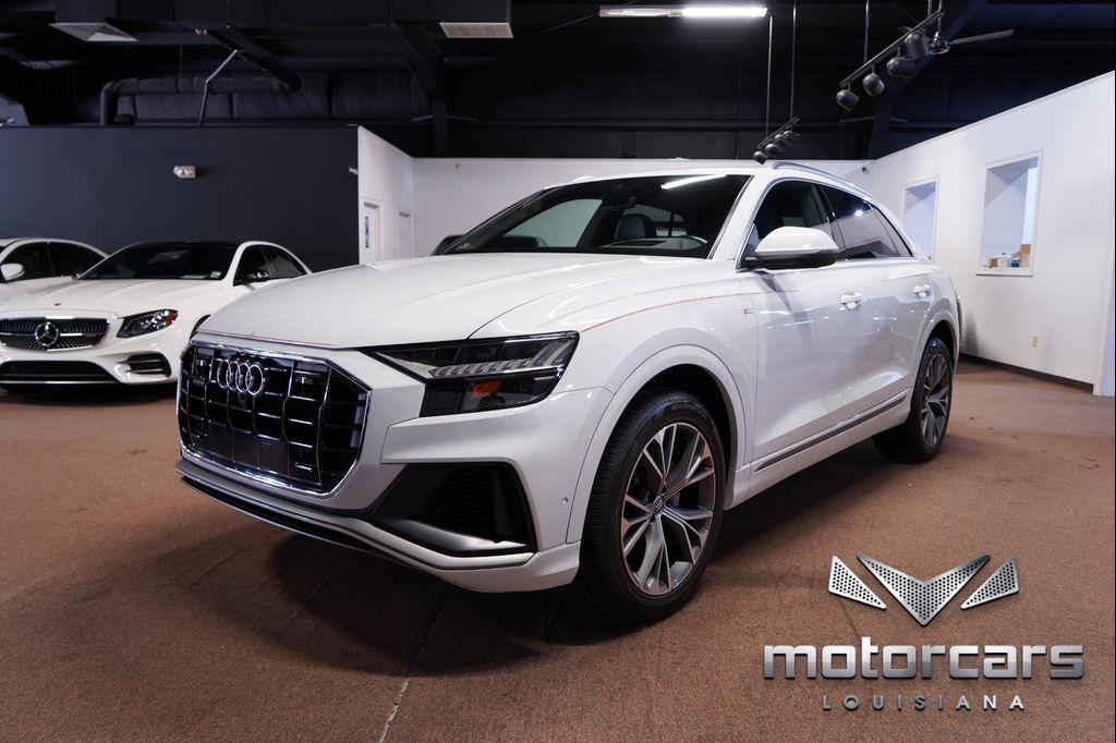 used 2020 Audi Q8 car, priced at $35,900