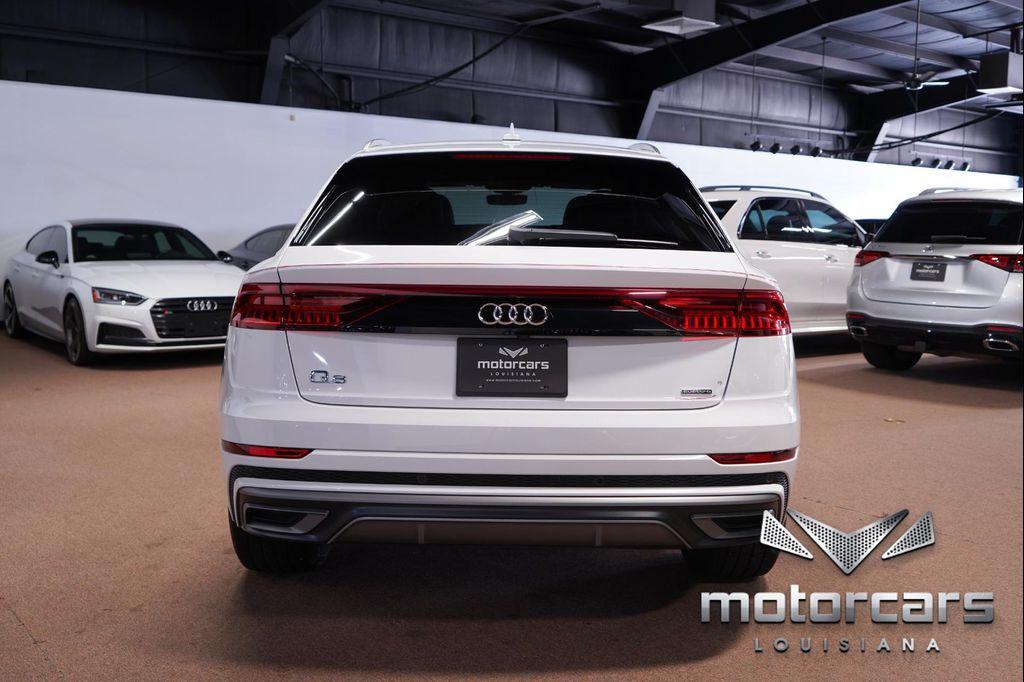 used 2020 Audi Q8 car, priced at $35,900