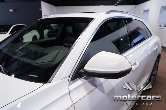 used 2020 Audi Q8 car, priced at $37,900