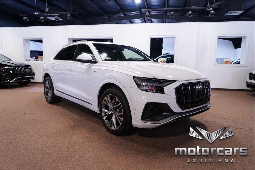 used 2020 Audi Q8 car, priced at $35,900