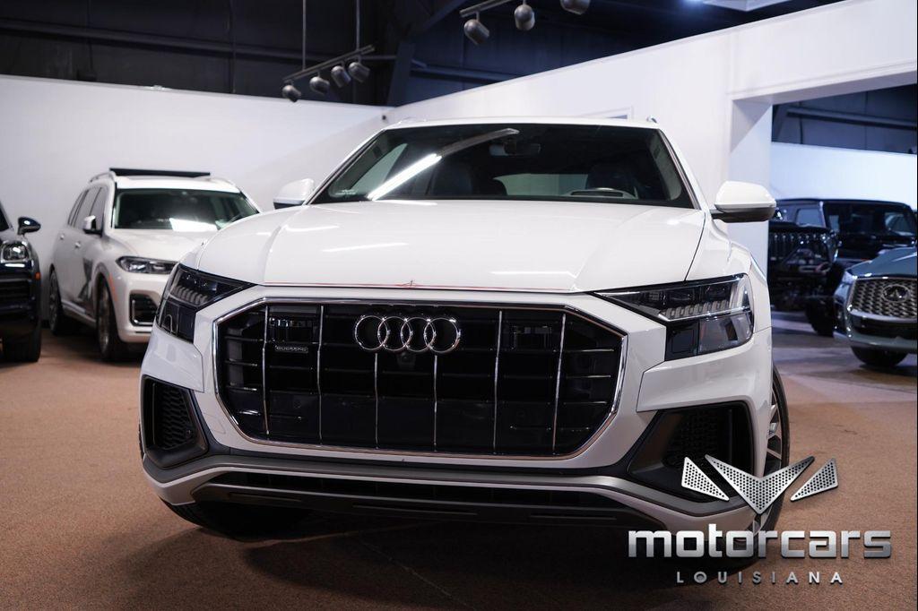 used 2020 Audi Q8 car, priced at $35,900