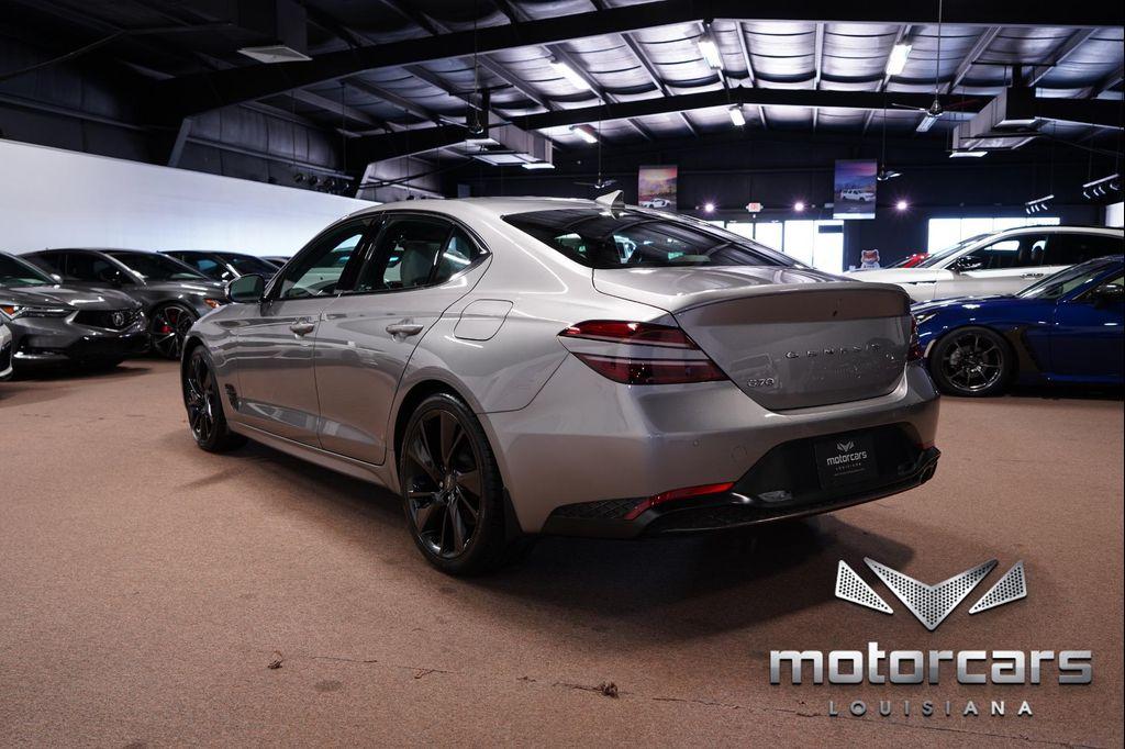 used 2023 Genesis G70 car, priced at $32,900