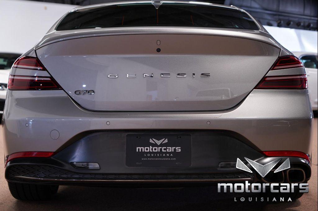 used 2023 Genesis G70 car, priced at $32,900