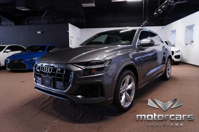 used 2020 Audi Q8 car, priced at $39,900